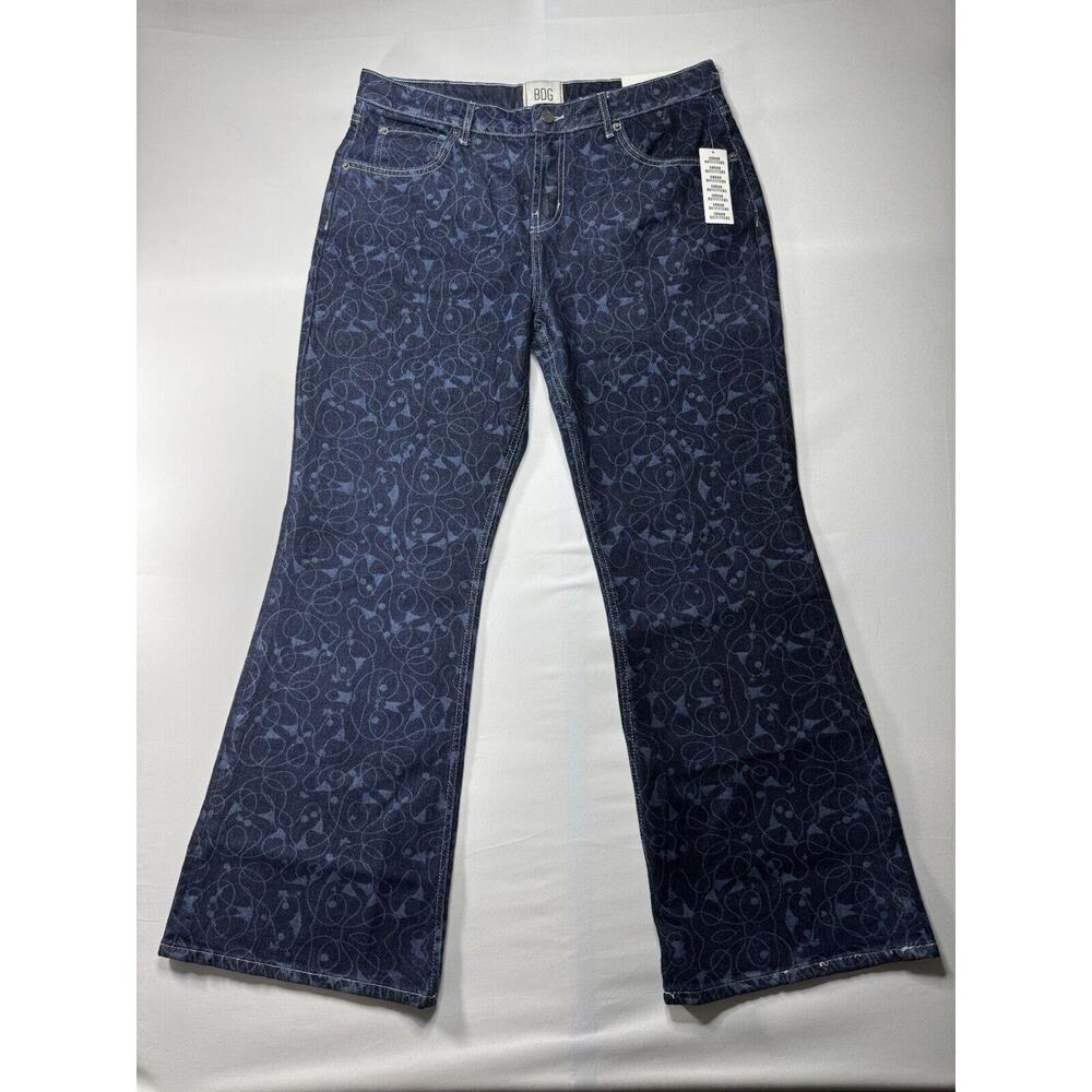 NWT BDG Urban Outfitters Women’s Floral Low Rise Flare Denim Jeans - Size 32x31*
